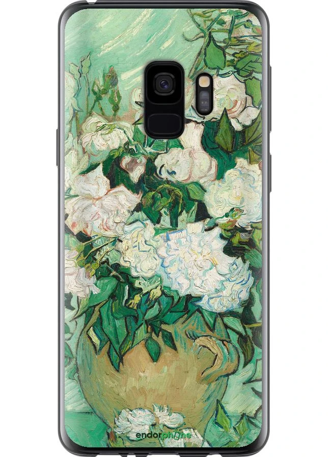 Чехол на Samsung Galaxy S9 Винсент Ван Гог. Ваза с розами "5543t-1355-70447" Endorphone (387698035)