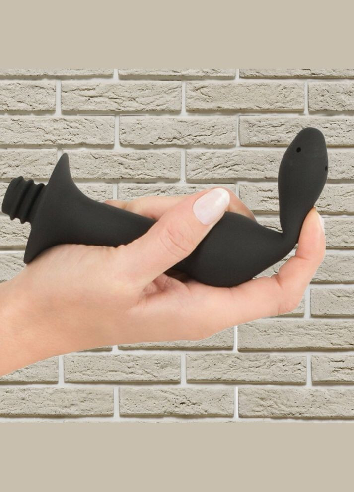 Анальний душ із 4 насадками "Silicone douche with" від Black Velvets (клізма перед анальним сексом) Orion (297365438)