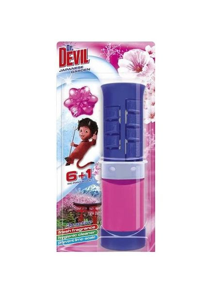 Туалетний точковий блок для унітазу Японський Сад, 75 мл Dr.Devil 8595025831125 (331790237)