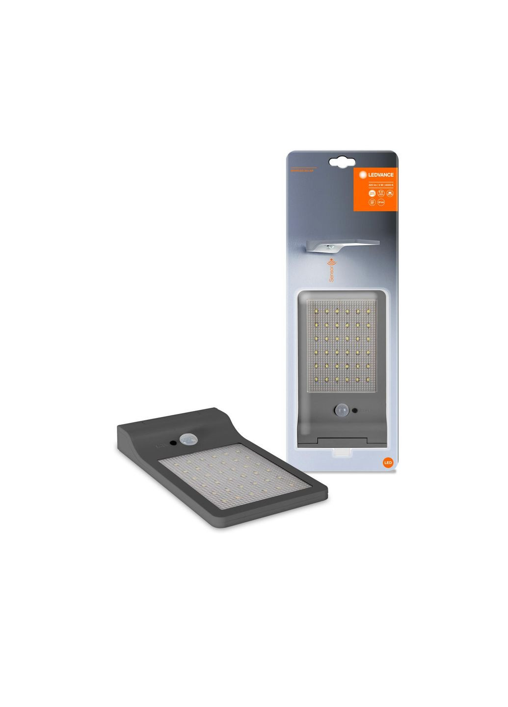 Светильник на солнечной батарее DOORLED SOLAR 3w, датчик движения Osram (315503711)