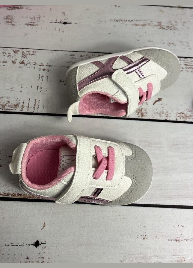 Цветные всесезонные кроссовки детские для девочки mifey разноцветный (709) No Brand