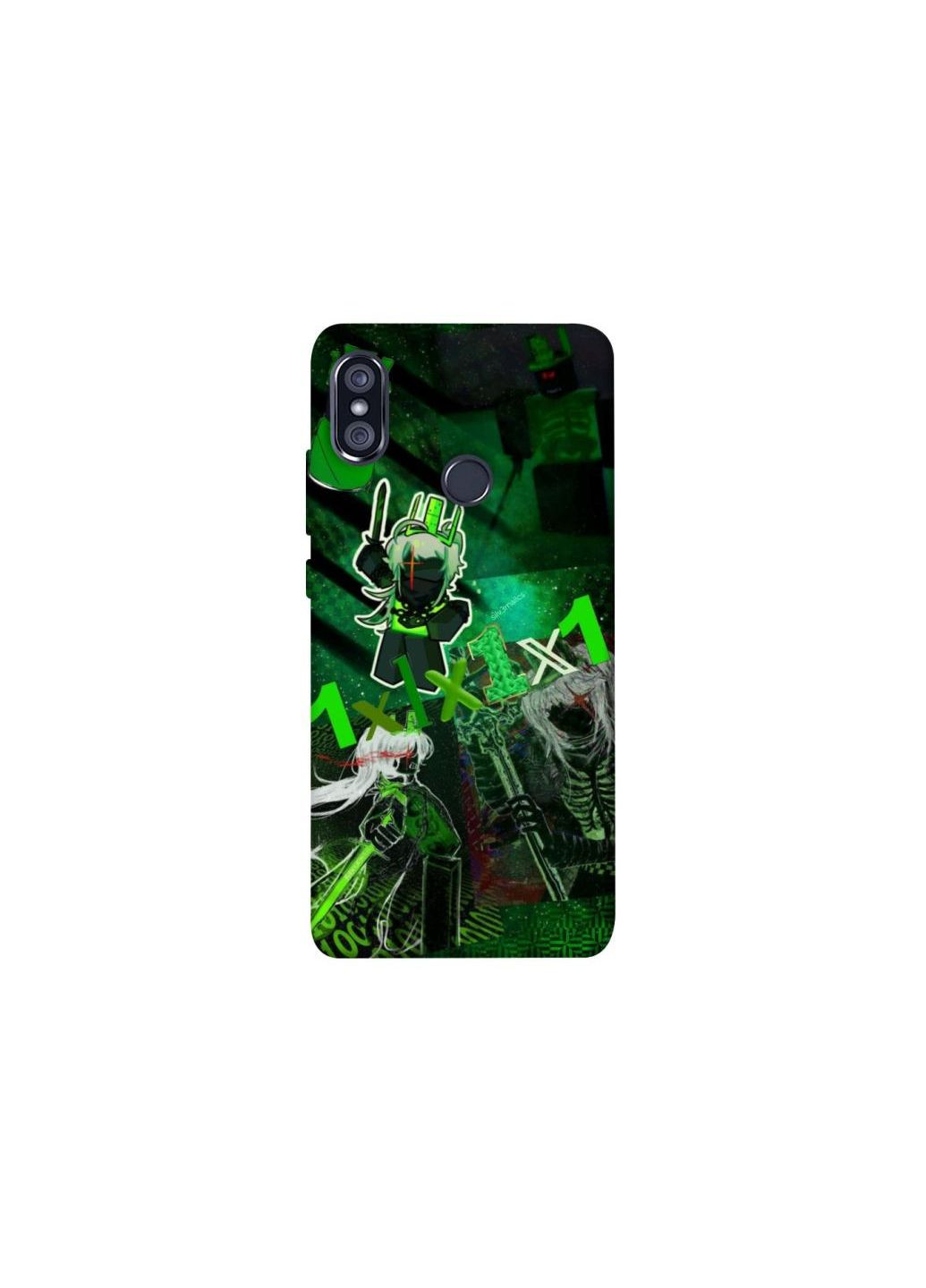 Чехол на Xiaomi Redmi Note 5 Pro / Note 5 (AI Dual Camera) Roblox v5 Frontalka (361973218)