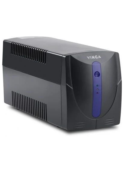 Источник бесперебойного питания LED 1200VA пластиковый корпус (VPE-1200P) Vinga (396878891)