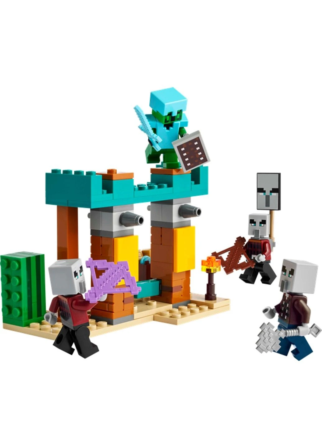 Конструктор Minecraft Пустынный патруль разбойника 105 деталей (21267) Lego (331299501)