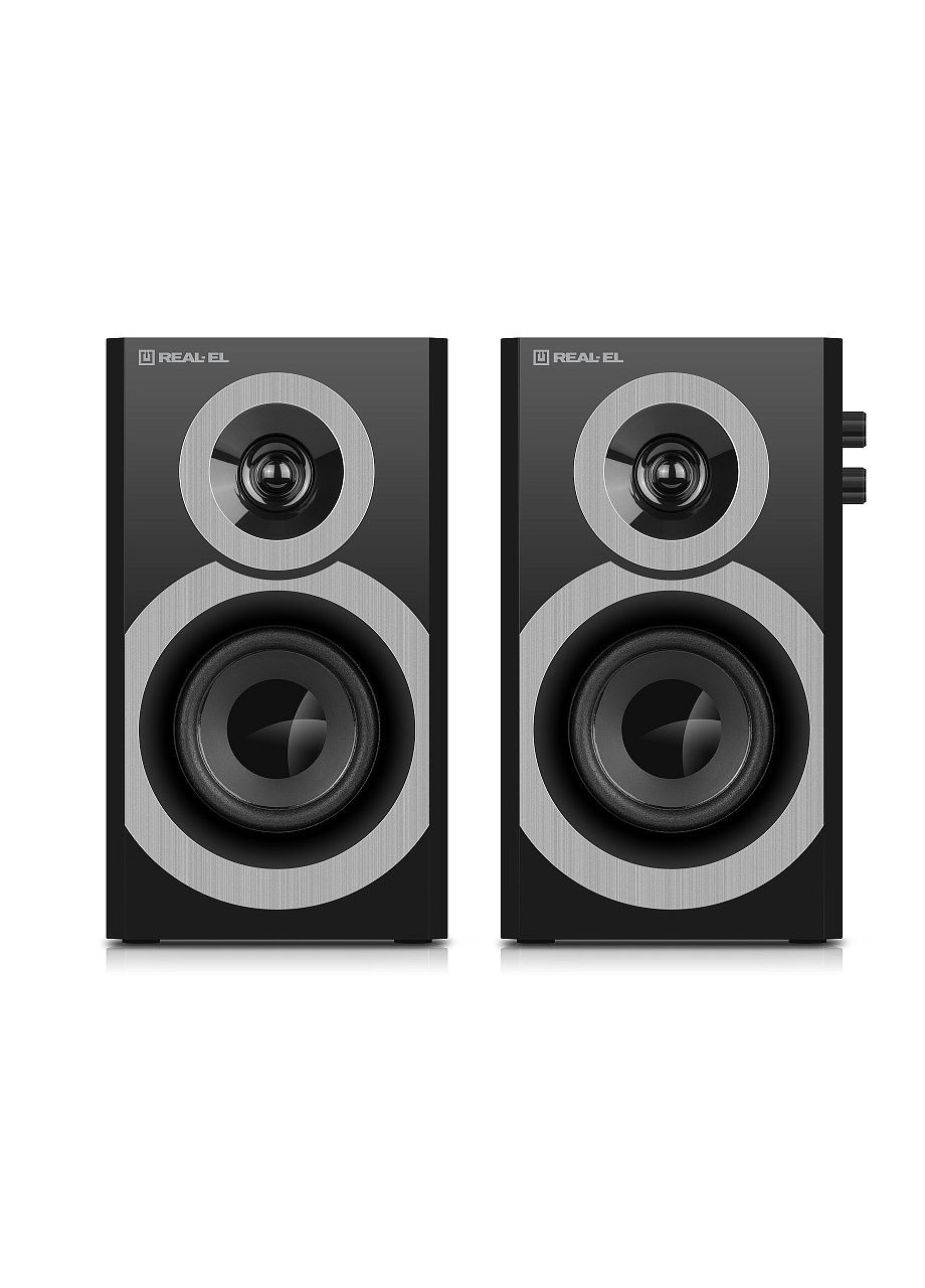 Колонки 2.0 S-245 black Real-El (333824446)