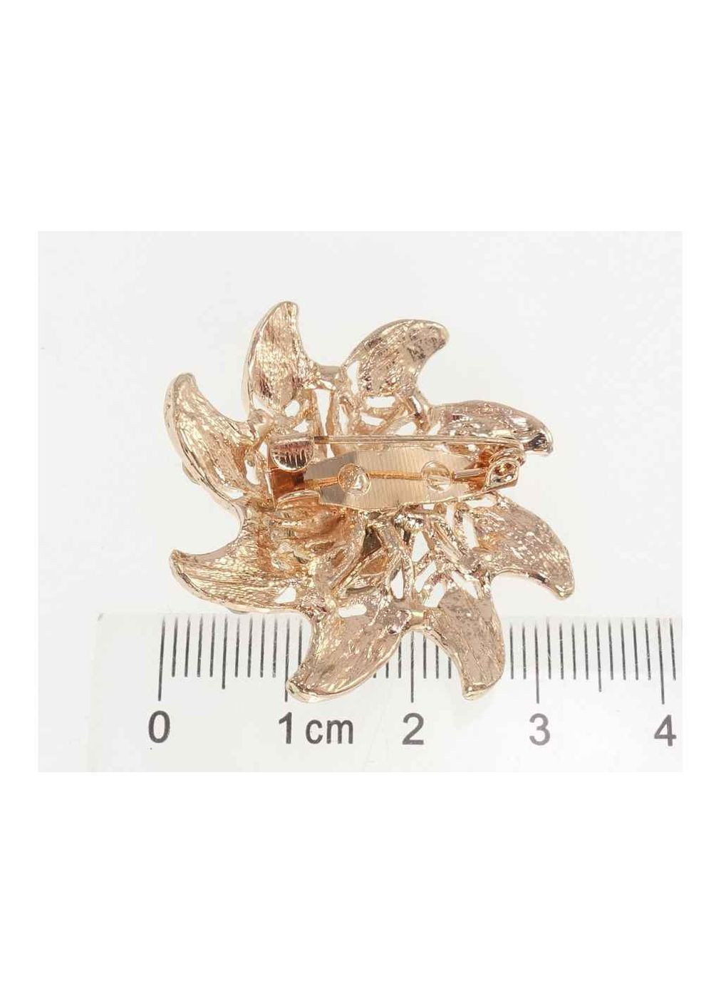 Брошка "Квітка зі стразами" (136965) Xuping Jewelry (356457183)