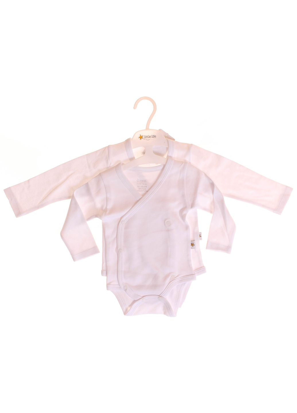 Боди Футболка С Длинным Рукавом 2 Ед. 1423 LittleLife (306716113)