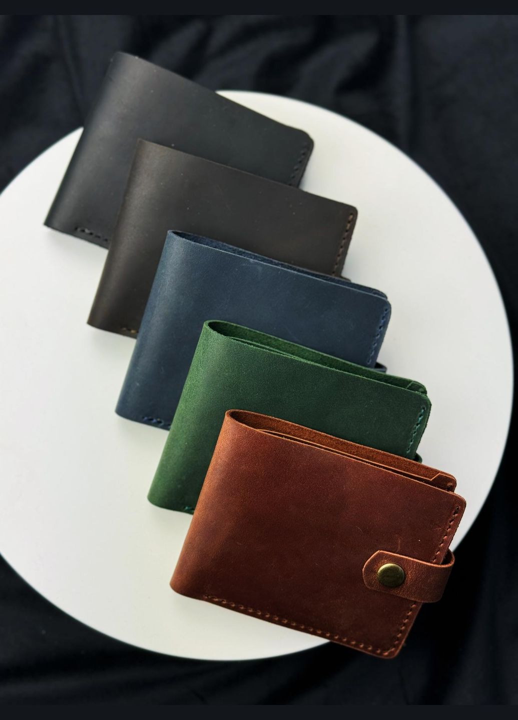 Класичний гаманець із натуральної шкіри SD004 ( ) No Brand (368152137)