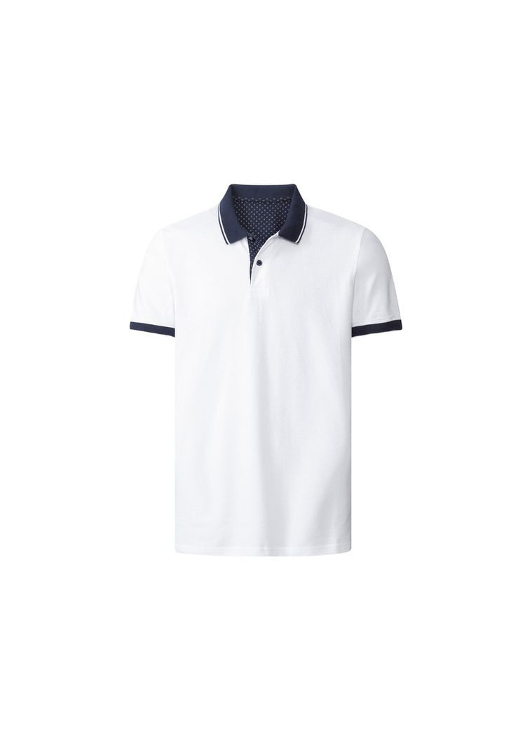 Футболка-поло з бавовняного піке для чоловіка Livergy (362954564)