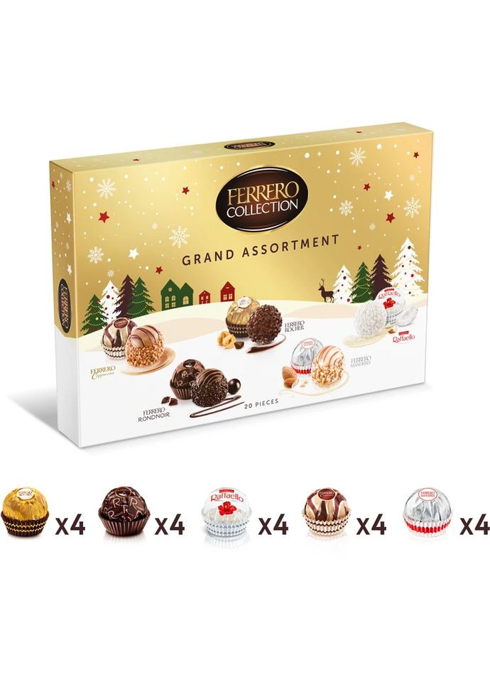 Набір цукерок Collection Grand Assortment 197 г Ferrero (369622630)