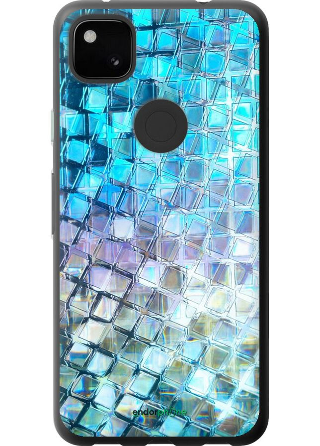 Чехол на Google Pixel 4A Переливающаяся чешуя "227u-1935-70447" Endorphone (369449913)