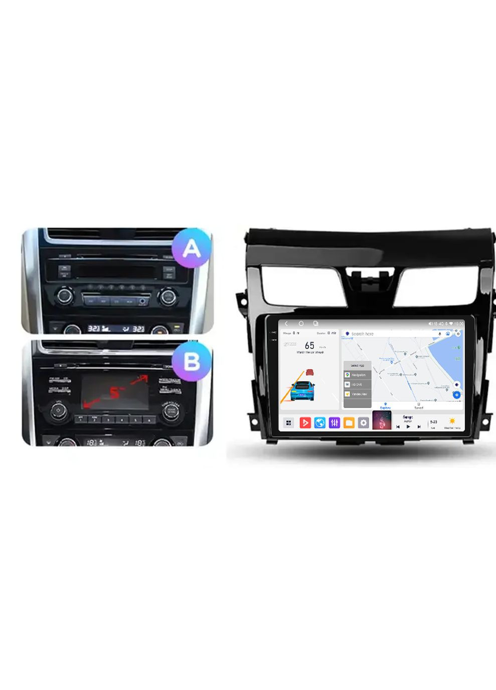 Штатная магнитола MN Nissan 3 (2013-2015) IPS Mekede Teana (352266794)