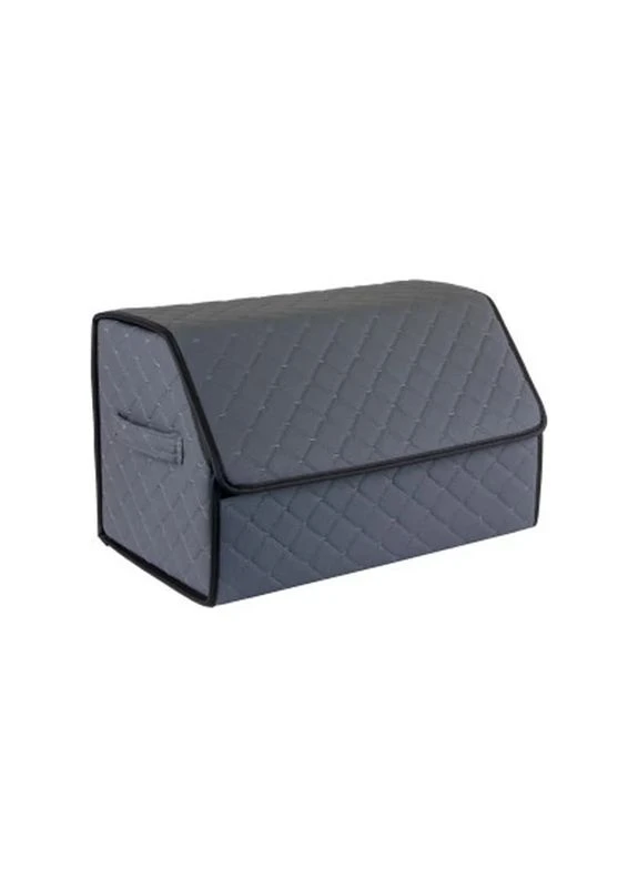 Сумка-органайзер ECO M 30x30x50 см серая с серой нитью (EHECEMGGBR) Evatech (399562431)