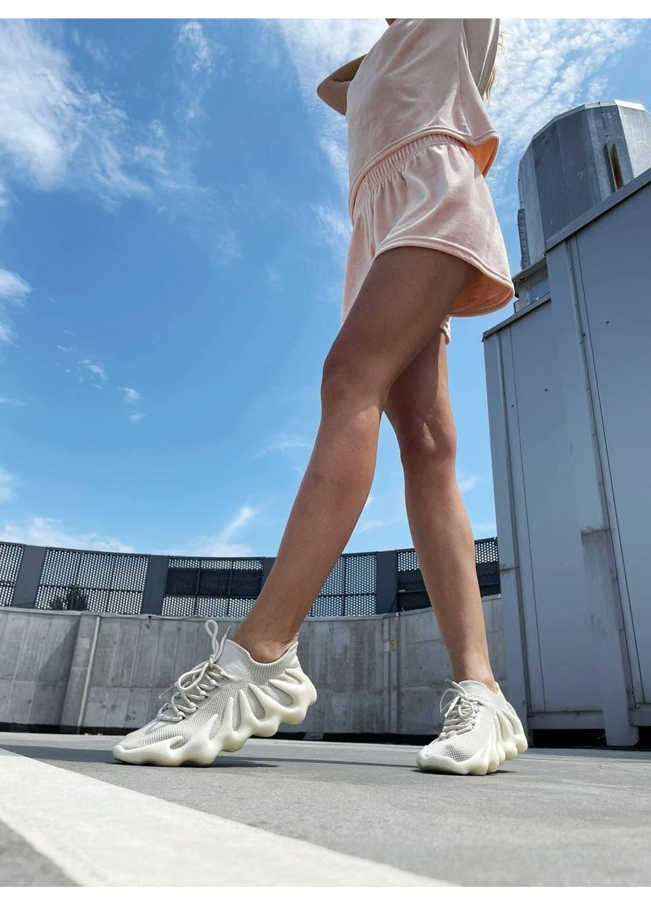 Білі Осінні кросівки чоловічі adidas yeezy boost 450 cloud white адідас ізі буст No Brand