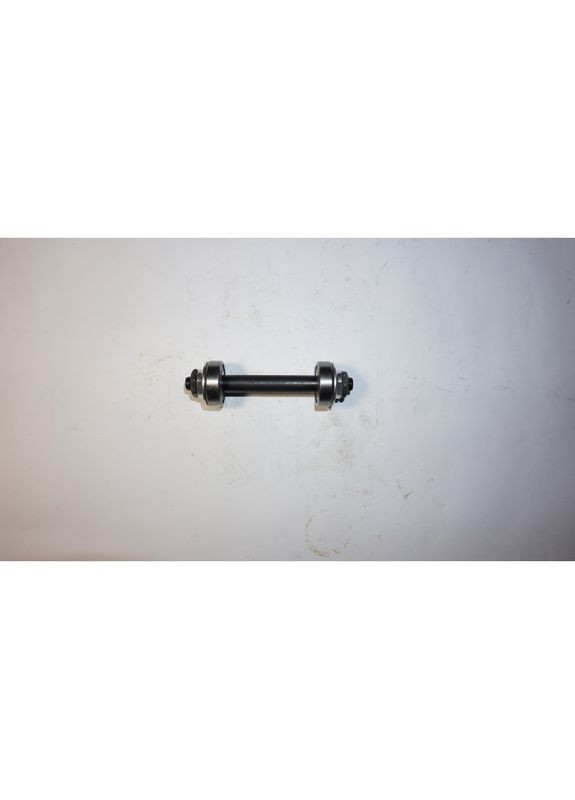 Ось колеса переднего велосипедная (на пром подшипниках) 6200 (3/8-140 мм) No Brand (370961372)
