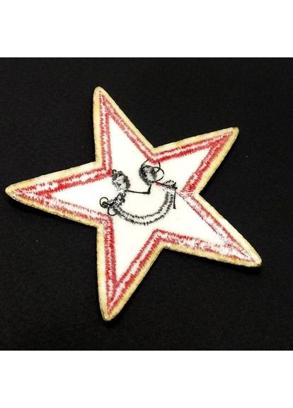 Термонаклейка "Зірка люрекс"- 1 од, 7х7см колір #8 Plus-plus (352752110)