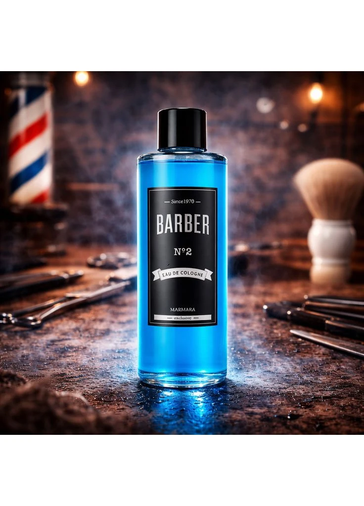 Одеколон після гоління Barber N2 Eau De Cologne 500 мл чоловічий барбершоп after shave лосьйон Marmara (388912082)