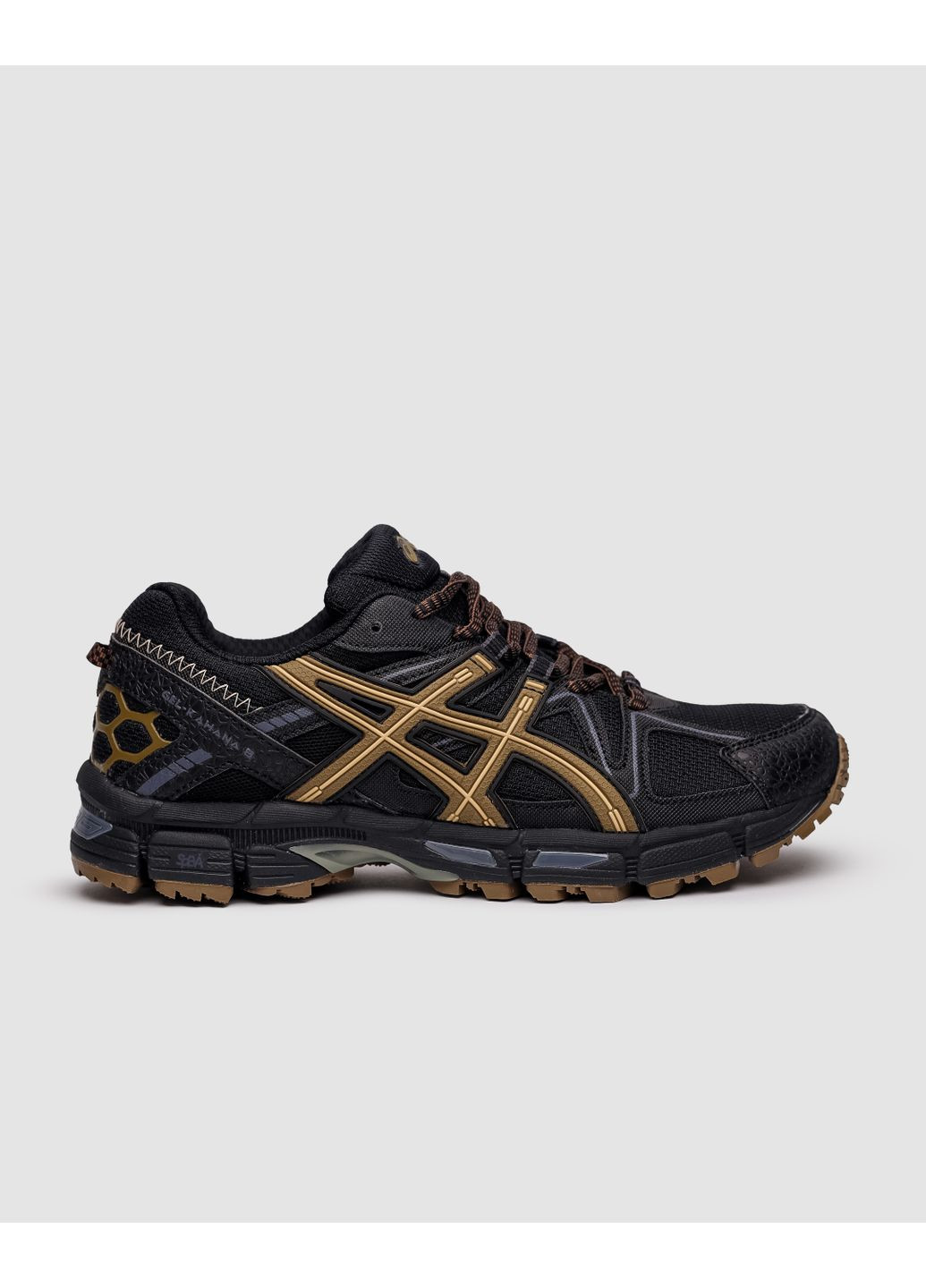 КРОССОВКИ ЖЕНСКИЕ ASICS GEL KAHANA 8 BLACK / GOLD АСИКС ГЕЛЬ КАХАНО 8 No Brand чёрные демисезоны (368869962)
