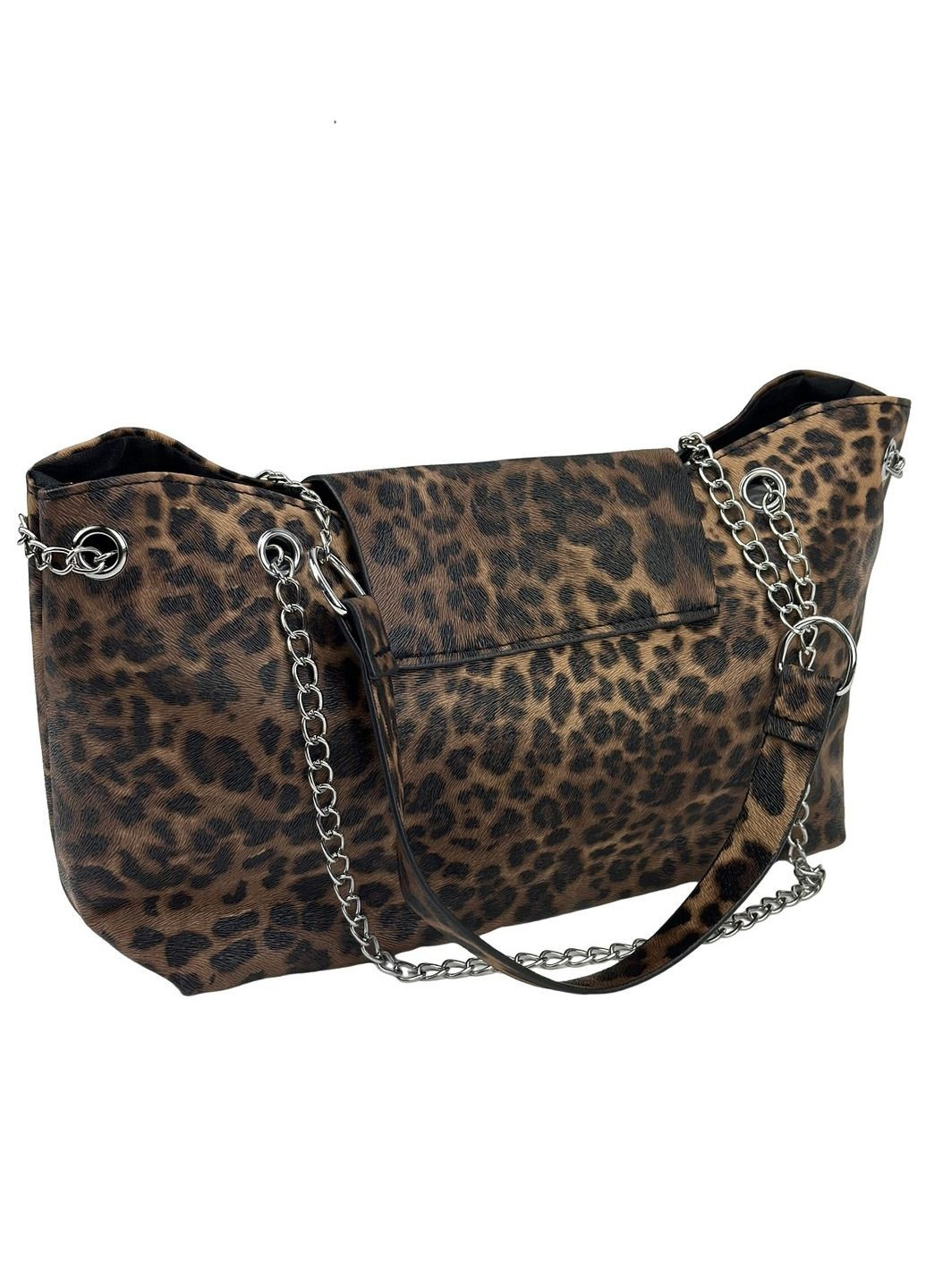 Женская сумка кроссбоди через плечо из экокожи леопардовая RoyalBag P1-1603 (331879743)