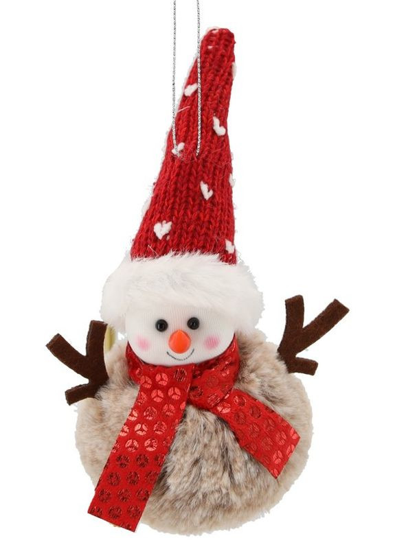 Украшение-подвеска Снеговик 10х12 см Chomik (367114081)