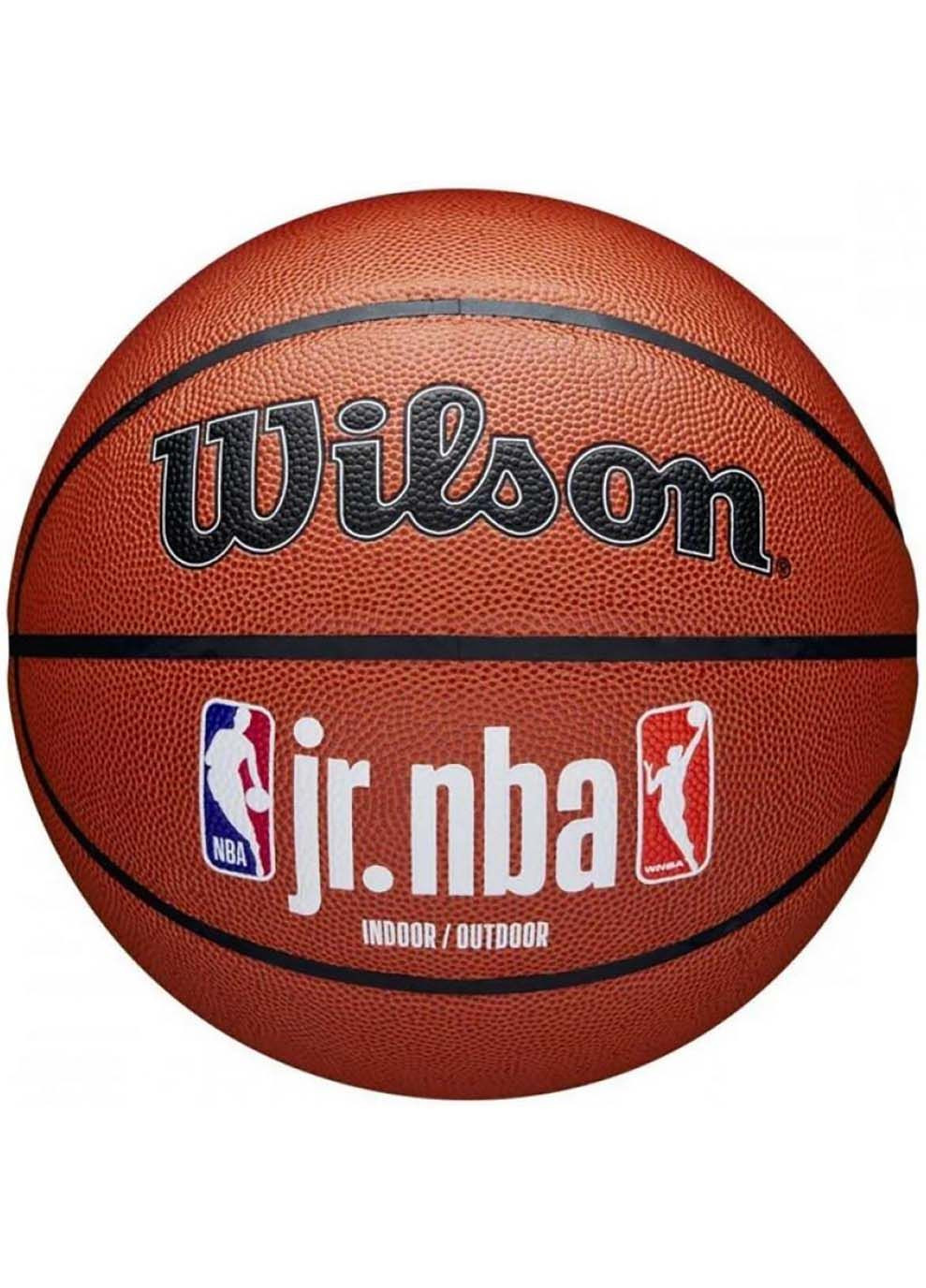 М'яч баскетбольний JR NBA FAM LOGO INDOOR OUTDOOR size 5 Wilson (367595731)
