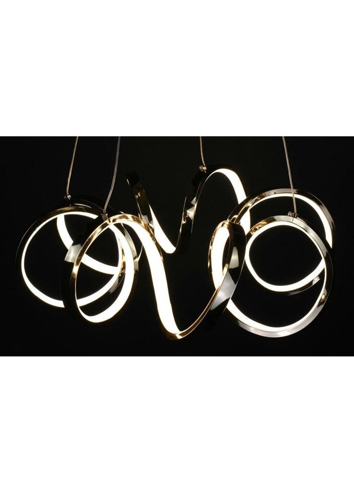 Люстра світлодіодна підвісна LED світильник для квартири на стелю ледве 27499 Золото 35-180х75х75 см. Sunnysky (335974828)