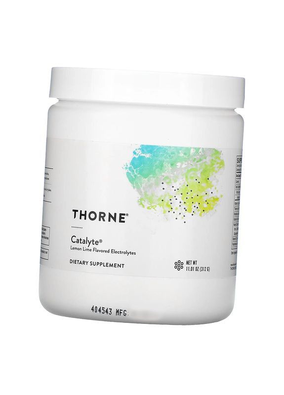 Электролиты и D рибоза, Catalyte, 312г Лимон-лайм (15357001) Thorne Research (322726425)