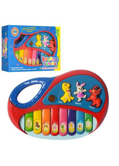 Пианино игрушечное с музыкальными и световыми эффектами 2216 A 13 Metr+ (303627057)