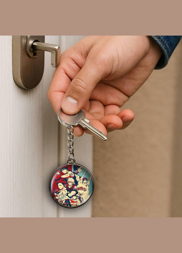 Набор подвеска (кулон) и брелок Аниме Баскетбол курок #02 (подарочный набор) No Brand (332633509)