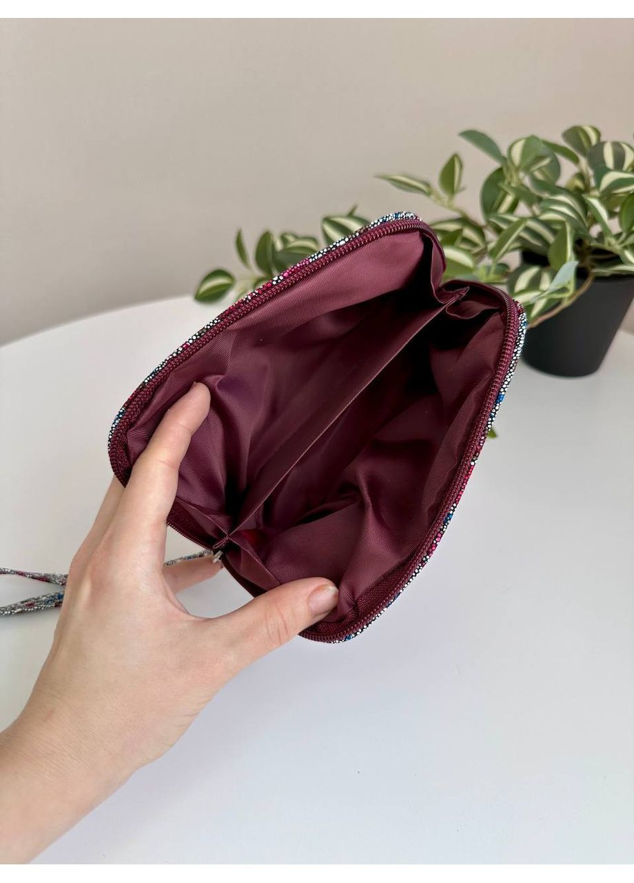 Косметичка з натуральної шкіри на два відділи з ручкою VI&VA (361894846)