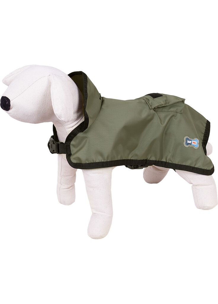 Дождевик, полиамид, оливковый, XS, 30см Happet (357074868)