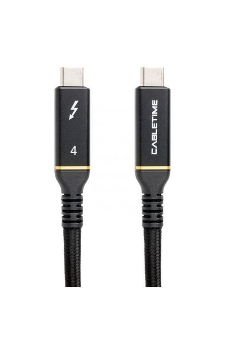 Дата кабель USB-C 4 to USB-C 1.0m 40Gbps, 100W, 20V/ 5A, 4K/ 60HZ (CA913299) PowerPlant USB-C 4 to USB-C 1.0m 40Gbps, 100W, 20V/ 5A, 4K/ 6 (268140936)