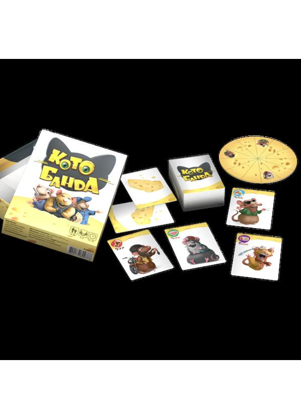 Карточная настольная игра 800378 "КотоБанда" Bombat (306435405)