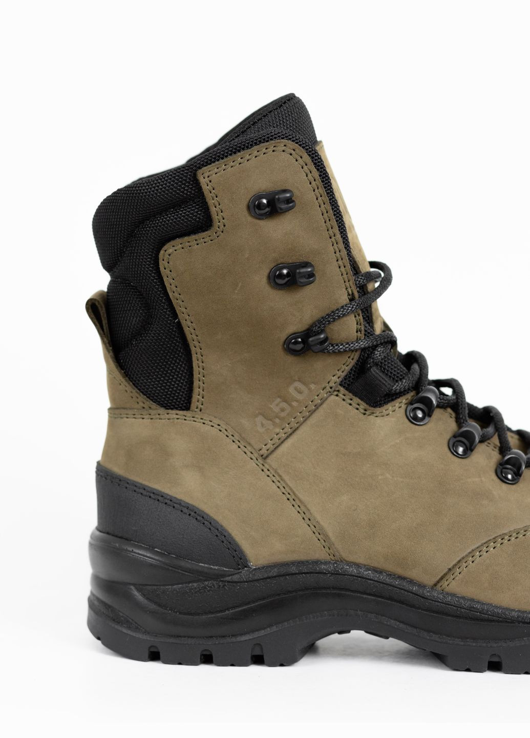 Кожаные Зимние Женские Берцы Тактические. 36-40р Олива. Усиленный носок и пятка! 45ZF-2107 No Brand (301138641)