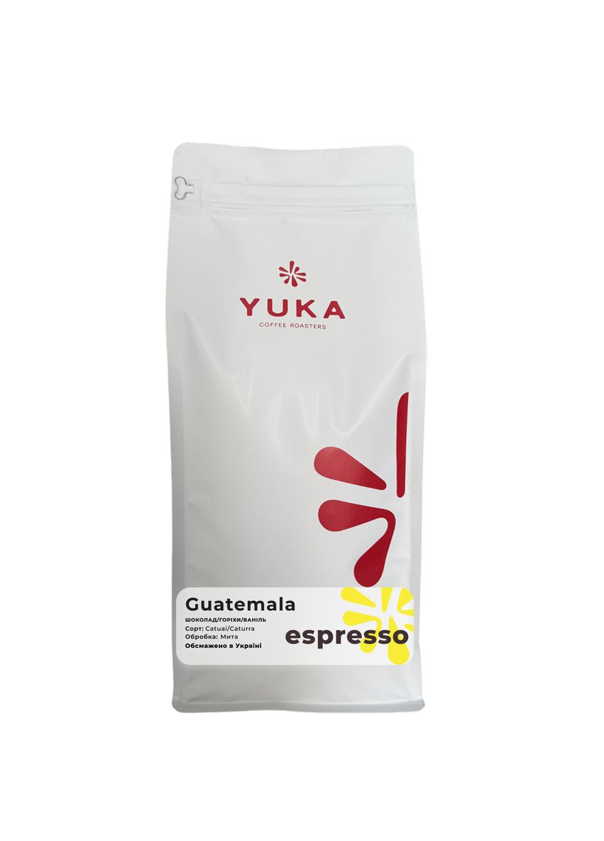 Кофе в зернах Yuka Coffee Roastery Huehuetenango Гватемала 1кг Yuka Coffee Roasters (360554873)