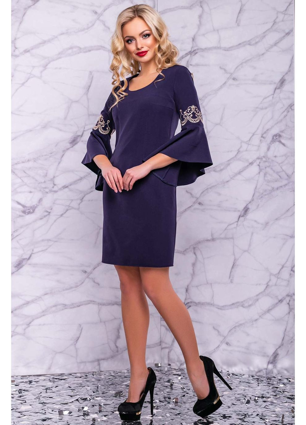 Синя сукня 1013.3028 Seventeen