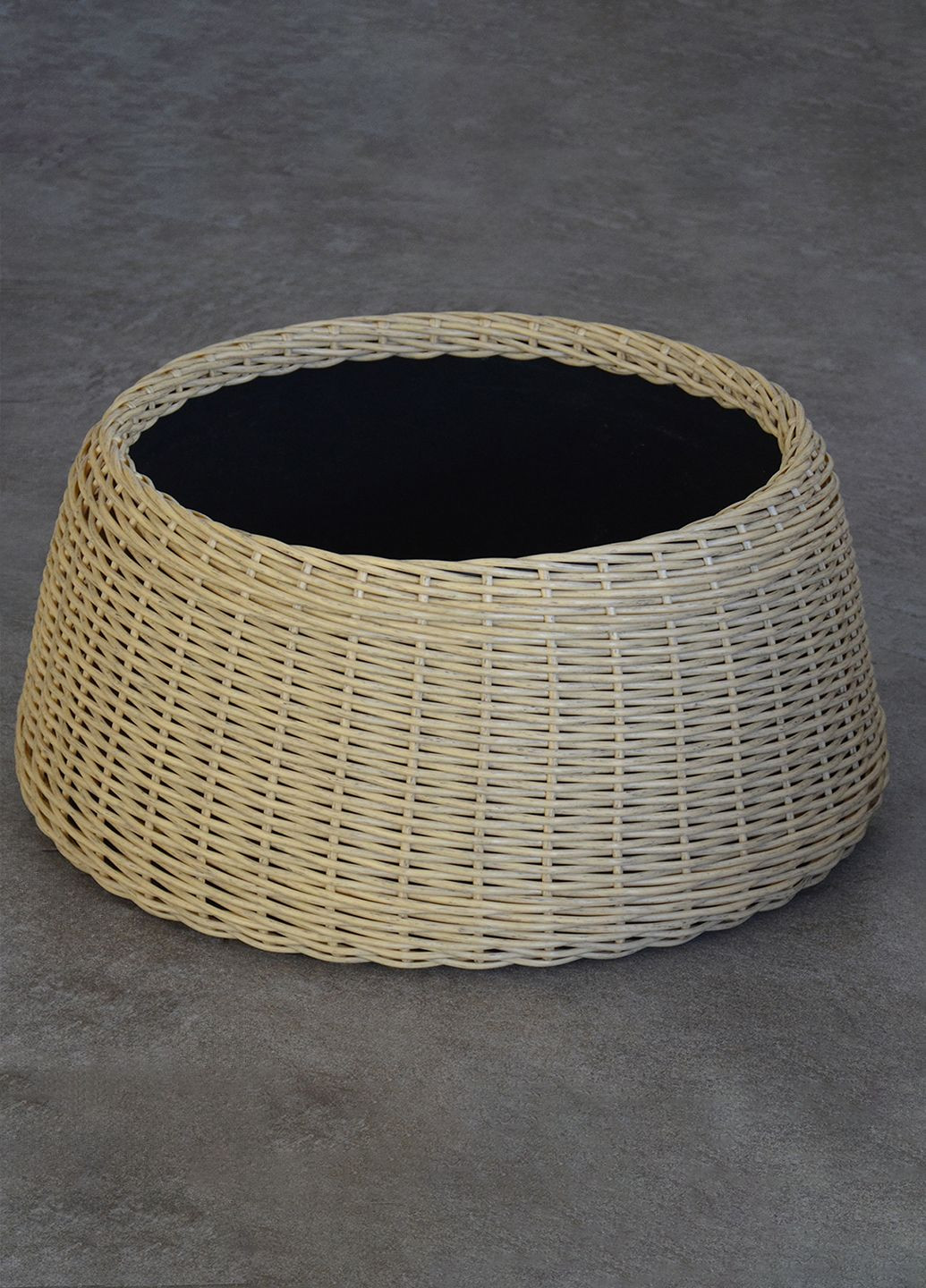 Спідниця для ялинки з ротанга ручної роботи, плетений кошик для декорування ялинки, підставка під ялинку. Handmade (361894080)