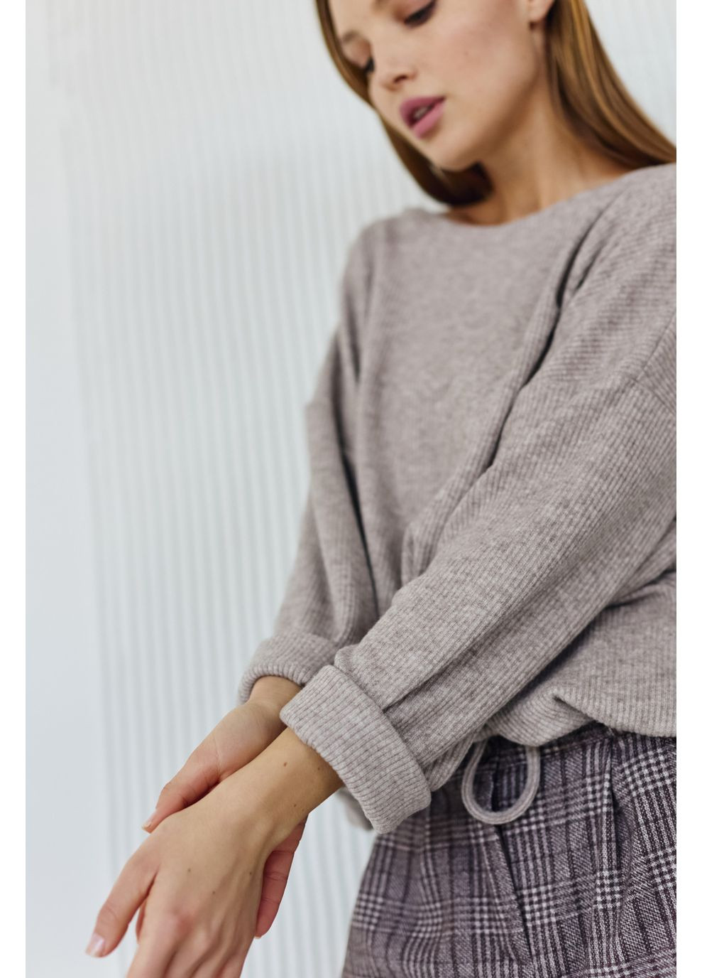 Кофейный демисезонный джемпер 1979.5098 Seventeen