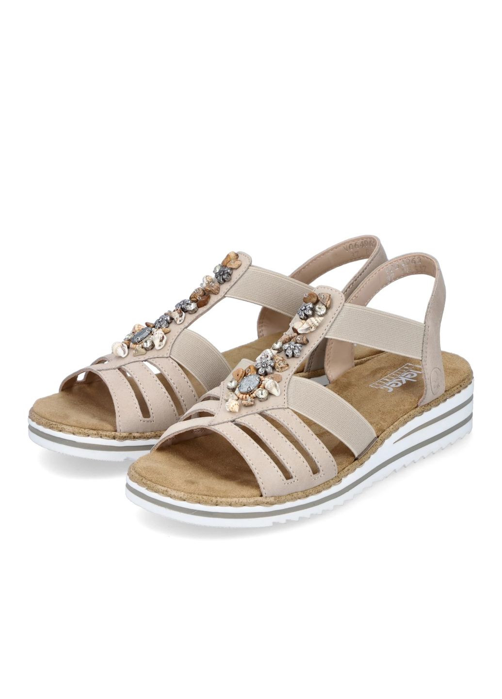 сандалии (р) экокожа 0-1-1-v-0649-62 Rieker на резинке