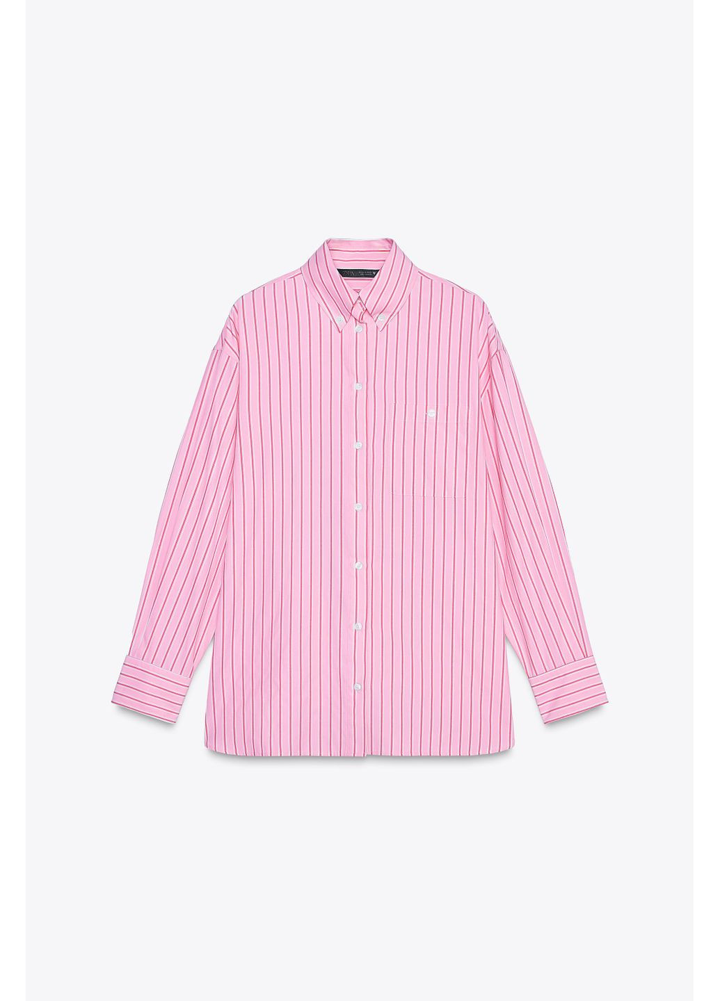 Розовая рубашка Zara