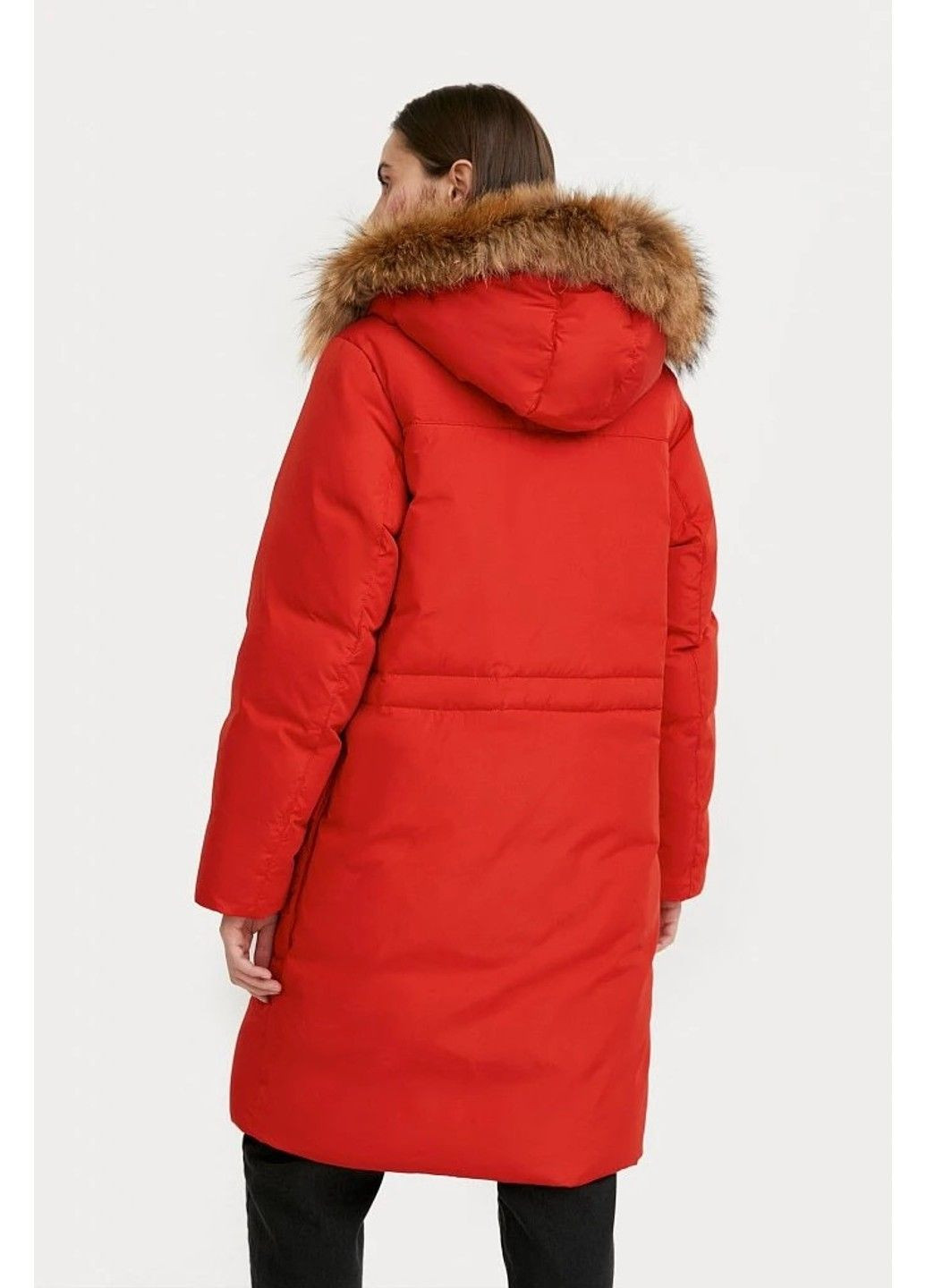 Червоний зимній Пуховик Finn Flare