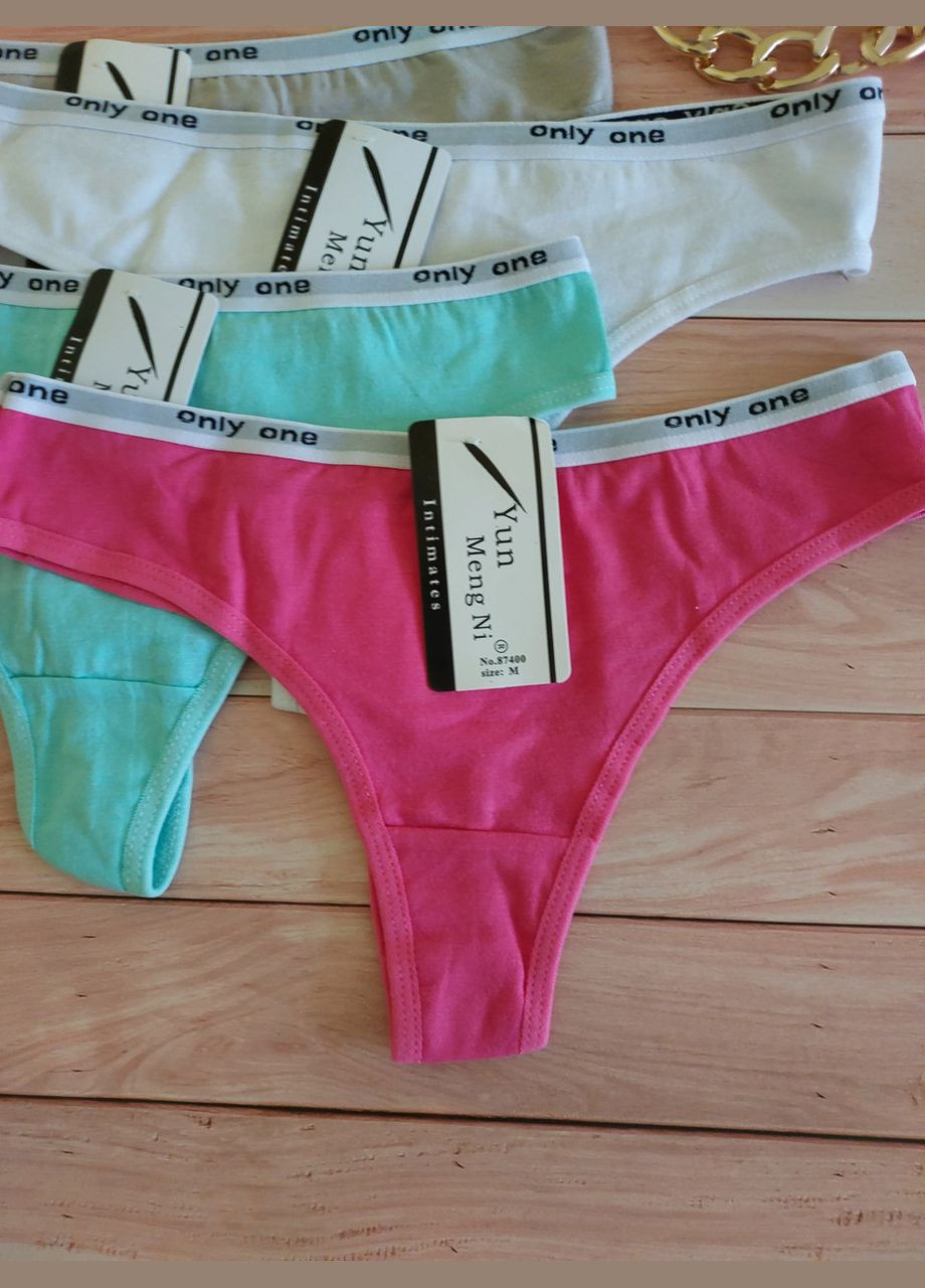 Женские трусики хлопковые трусики стринги Honey Fashion Accessories XS/S белый (2-192) No Brand (313442827)