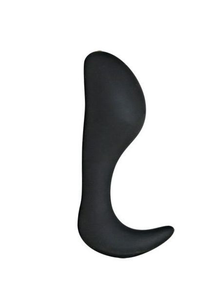 Анальная пробка Черная M CherryLove Black Velvets (282963028)