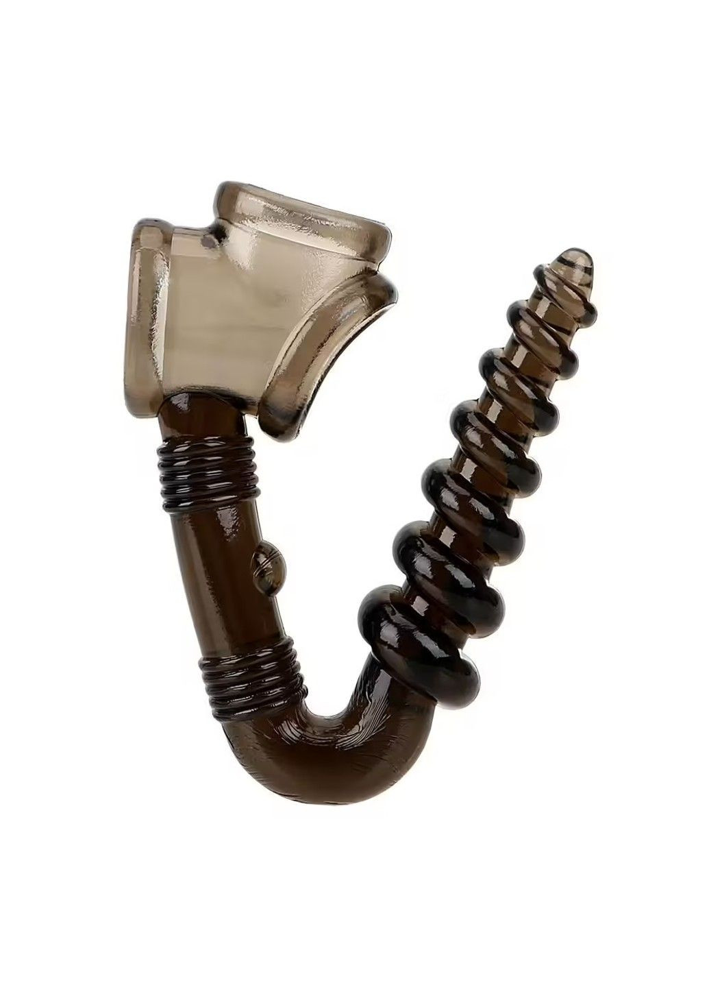 Силіконова анальна пробка WeLove з ерекційним кільцем на пеніс We Love (340465085)