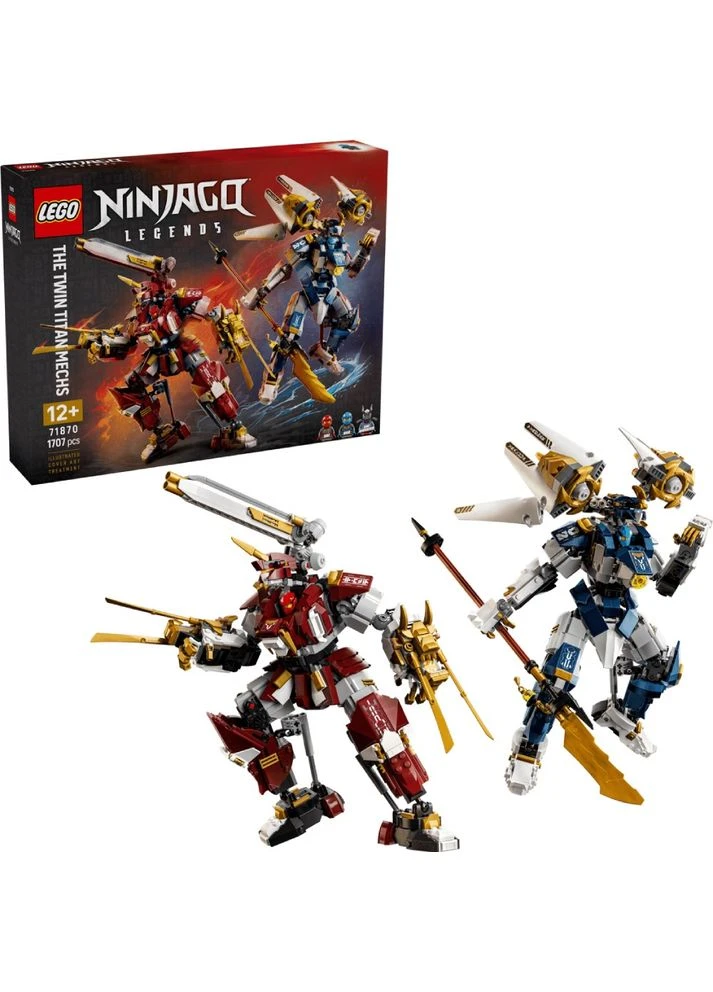 Конструктор Ninjago Близнюки роботи-Титани (71870) Lego (399518279)