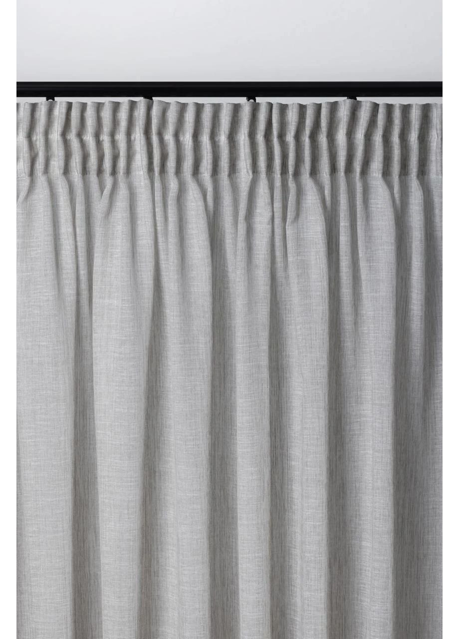 Льняная тюль 4м х от 2,5м до 3м HYGG (370598677)