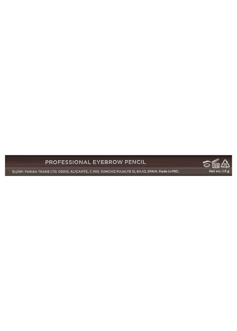 Олівець для брів Eyebrow Pencil № 302 Сіро-коричневий Parisa Cosmetics (363554940)