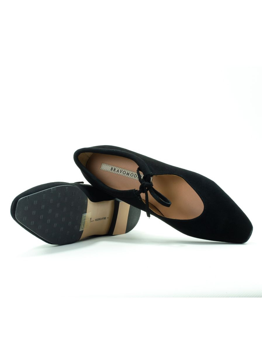 Жіночі балетки 0315 розмір Bravo Moda | чорні (322521512)