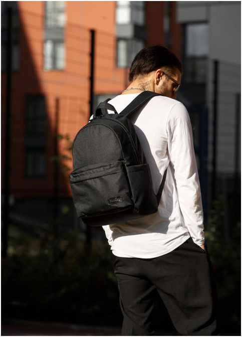 Мужской Рюкзак Zard 0ST чорний тканевий (R-25018065m-VS) Sambag (302450210)