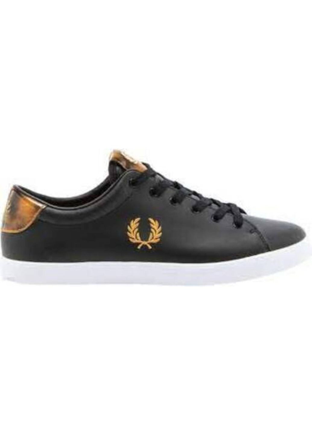 Черные кеды Fred Perry